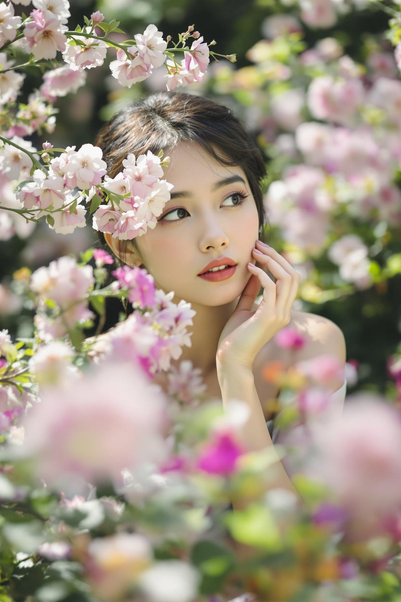 福利姬合集纯欲少女 - 花园里的少女