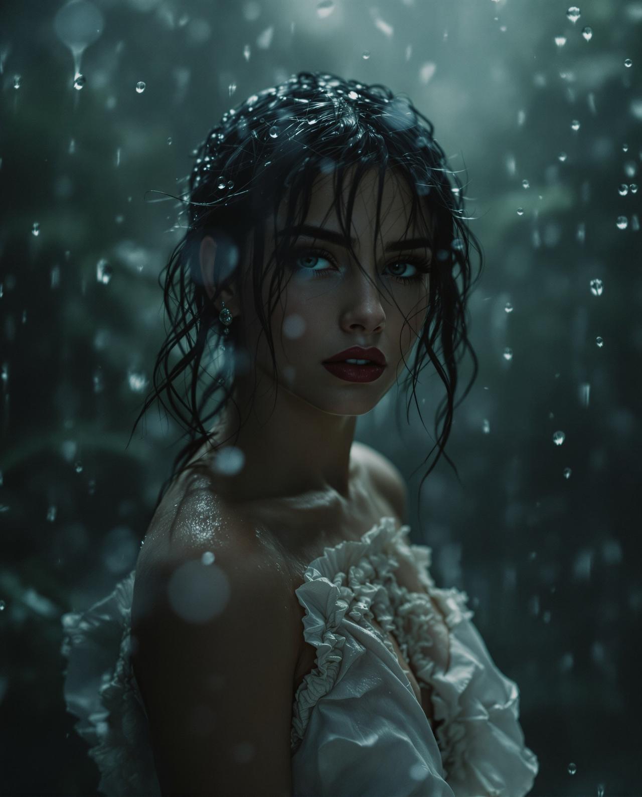 福利姬合集 - 雨中纯欲写真